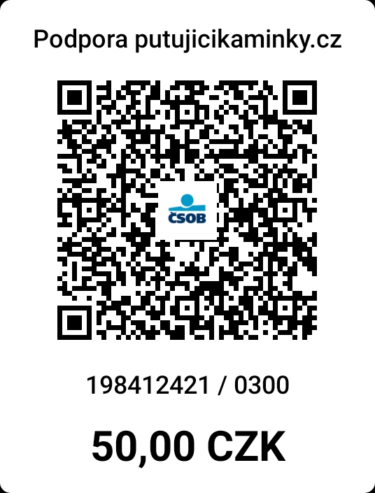 QR kód pro podporu projektu